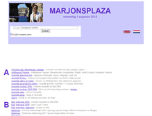 Tablet Screenshot of marjonsplaza.com